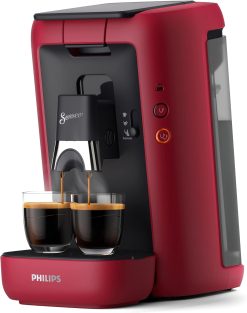 PHILIPS Senseo Maestro Kaffeepadmaschine mit Kaffeestrkewahl und Memo-Funktion, 1,2 Liter Wasserbehlter, Farbe: Wei (CSA260/10)