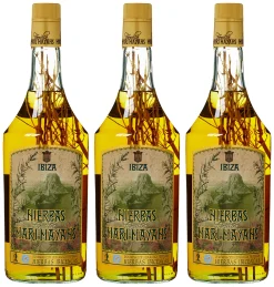Mari Mayans Hierbas mit Zweig, Familia, Ibiza, Kräuter (3 x 1 l)