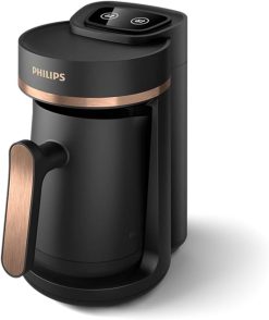 Philips Serie 5000 Türkische Kaffeemaschine - Langsambrühfunktion, 4-Tassen-Kapazitt, berhitzungs- und berlaufschutz, Bereitschaftsanzeige, Easy Touch-Tasten (HDA150/60)