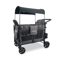W0NDERF0LD W4 Elite 4 Seater Multi-Function Quad Stroller Wagon