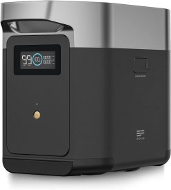 EF ECOFLOW Delta 2 Zusatzakku 1024Wh erweiterbare Energie für, Camping, Notstromversorgung, Zuhause, Wohnmobil, Kleine Verpackungsmängel, Produkt unbenutzt(Generalüberholt)