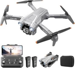 OKYUK i3 PRO Drone with Camera 4K, 50min Flight Time, Under 139g, 200 Meters FPV Transmission, Brushless Motor. Follow Me/Return/Photography/Video, RC Quadcopter for Beginners, Adults (Grey)