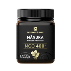Watson & Son Manuka Honig MGO 400+ 250g | Premium Qualität aus Neuseeland