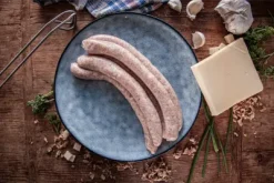 Hüttenbratwurst mit Bergkäse 5 Stück