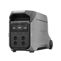 EF ECOFLOW DELTA Pro 3 Tragbare Powerstation 4096Wh, erweiterbar auf 12 kWh, 4000W AC Ausgang, Solargenerator für Camping, Wohnmobile, Kleine Verpackungsmängel,Produkt unbenutzt(Generalüberholt)