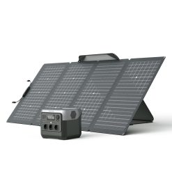 EF ECOFLOW RIVER 2 Pro Powerstation, 768Wh LiFePO4 Batterie Solar generator mit 220W Solarpanel, 3x 300W AC-Steckdosen (Spitze 1600W), Kleine Verpackungsmängel, Produkt unbenutzt(Generalüberholt)