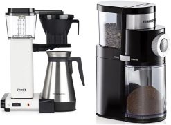 Moccamaster KBGT Thermos, Kaffeemaschine mit Thermoskanne, Filterkaffeemaschine, Schwarz, 1.25 Liter, Farbe