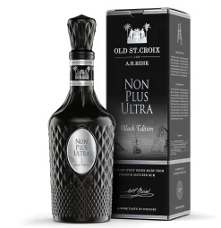 A.H. Riise Non Plus Ultra Black Edition | Premium Spirituose auf Rumbasis | Edles Design | Angenehmer, lieblicher Geschmack | 700 ml | 42% Vol