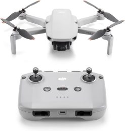DJI Neo, Mini Drone with 4K UHD Camera for Adults, 135 g Self-Flying Drone, Follow Me Function, Hand Start, AI Motif Tracking, QuickShots, Built-in Propeller Protection (Controller-Free)