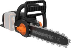 WORX WG322E.9 Akku Kettensge 20V – Praktische Holzsge für Einstze im Garten & Bauarbeiten - mit 25 cm Schnittlnge & automatischer Kettenspannung
