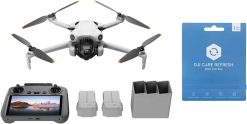 DJI Mini 4 Pro (DJI RC-N2 Remote Control), Foldable Mini Drone with 4K HDR Video Camera for Adults, Under 8.5oz, 34 Minutes Flight Time, 20km Max Video Transmission Range, C0