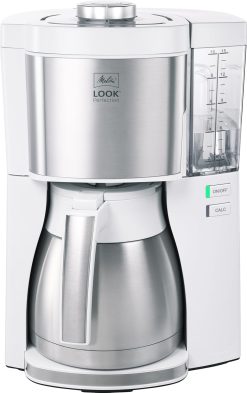 Melitta Look Therm Perfection - Filterkaffeemaschine - mit Thermokanne - Tropfstopp - 10 Tassen - Schwarz (1025-16)